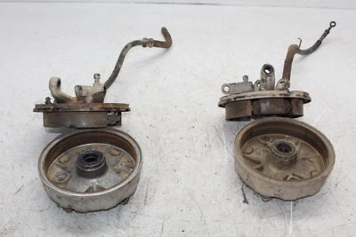 1987 KAWASAKI BAYOU 300 KLF300A LEFT FRONT BRAKE DRUM ASSEMBLY - Image 1 of 4