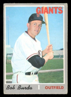 1970 TOPPS OPC O PEE CHEE BASEBALL 357 BOB BURDA VG-EX SAN FRANCISCO GIANTS Card - Image 1 of 2