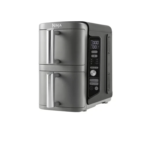 Ninja SL400EU Doppel-Heißluftfritteuse 9,5 l Fassungsvermögen 6 Kochfunktionen