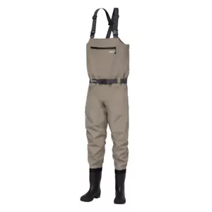 Greys Fin Breathable Bootfoot Brown Waders - Picture 1 of 1