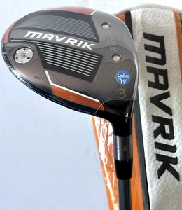 Callaway MAVRIK 22 Womens Fairway 3-Wood 3W 15* HZRDUS T800 Ladies Flex w/ Cover - Picture 1 of 5