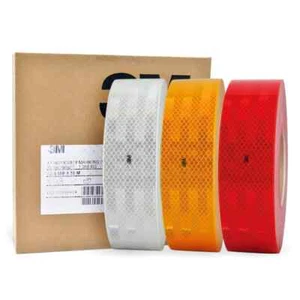 Nastro riflettente 50 m x 55 mm 3M™ marcatura di contorno 983 ECE104 nastro di contorno RA3/C - Foto 1 di 5