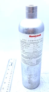 Honeywell Calgaz Analytic Quad Mix Calibration Gas Cylinder 2302D0833 - Picture 1 of 4