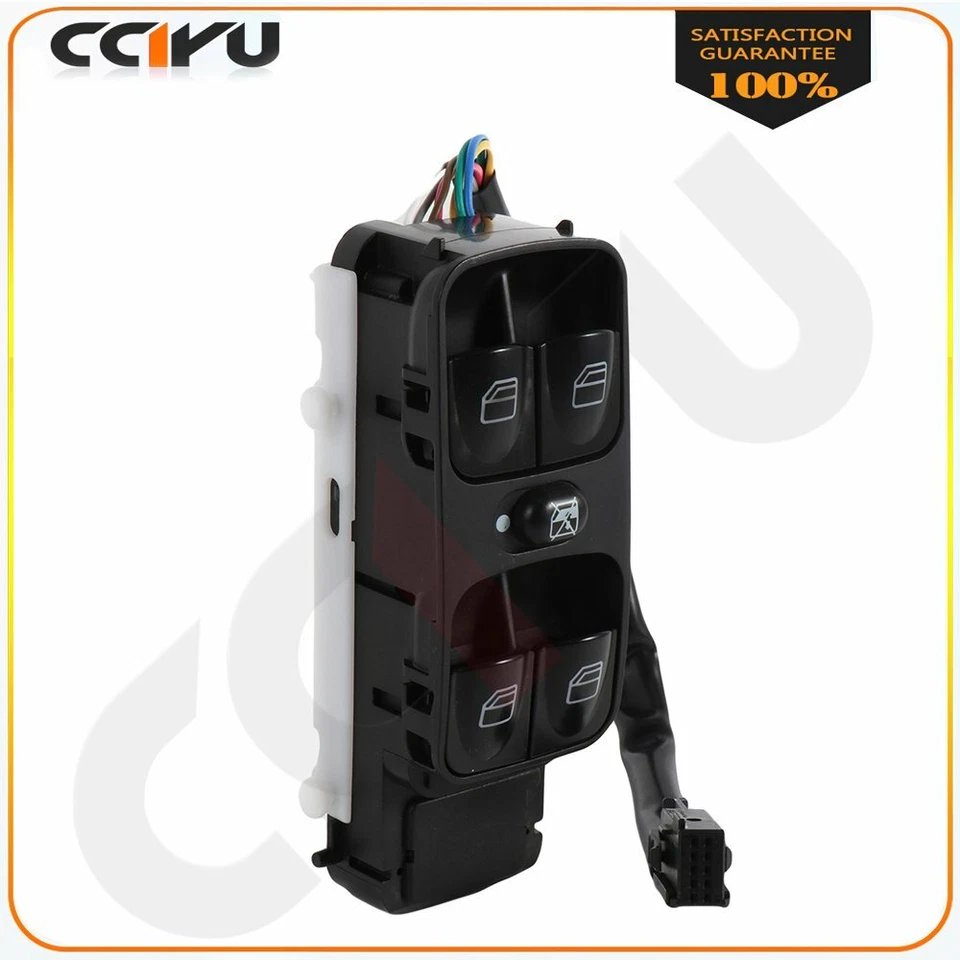 Window Switch for 2002 2003 2004 2005 2006 2007 08 MERCEDES-BENZ G500 Front Left - Image 1 of 4