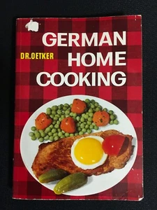 GERMAN HOME COOKING Dr. Oetker 1971 Cookbook Cuisine of Germany VG PB QuikShip! - Picture 1 of 5
