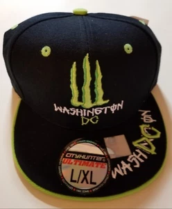 CityHunter Ultimate Cap Washington DC Negro/Cal S/M, L/XL - Imagen 1 de 7