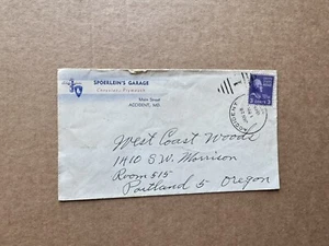 US Prexy Postal History(311) +Chrysler-Plymouth Ad +Accident MD Chop +Odd Combo - Picture 1 of 3