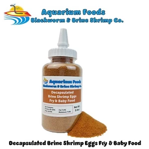 Decapsulated Brine Shrimp Eggs Fry & Baby Food Ready to Use Non-Hatching. Bottle - Picture 1 of 12