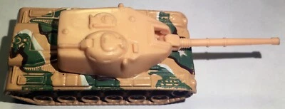 1974 Hot Wheels Camo Green and Tan Tank - Image 1 of 3