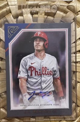 JT Realmuto 2022 Topps Gallery Auto Autograph Philadelphia Phillies VA-JR. - Image 1 of 2