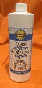 NEW Aleene's Fabric Stiffener & Draping Liquid-16oz - Picture 1 of 2