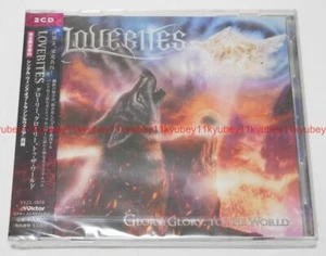 New LOVEBITES GLORY GLORY TO THE WORLD First Limited Edition Type B 2 CD Japan - Imagen 1 de 5