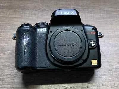 Câmera Digital Lente Única Panasonic LUMIX DMC-GH2 Preta 3D 16.0MP com Bateria - Imagem 1 de 4