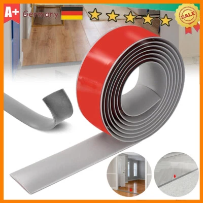PVC Abdeckleiste Selbstklebend Übergangsprofil Flachleiste Abschlussprofil 3m - Bild 1 von 4