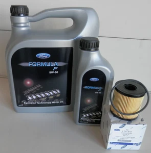 Original Ford Formula F 5W-30 Motoröl 6 Liter 155D3A 14E9EC + Ölfilter 1717510 - Bild 1 von 2