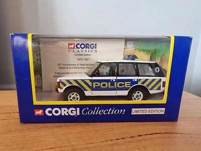 Corgi Collection RANGE ROVER Central Motorway Police Group 1:43 Diecast Toy Car - Image 1 of 4