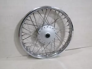 1990 HONDA NS50F 17" FRONT WHEEL ASSEMBLY - Picture 1 of 8