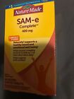 New Nature Made SAM-e 36 400mg Tablets Healthy Mood Well Being Supplement