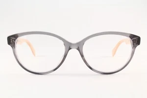 Authentic Fendi F 0016 7TE 53mm Clear Gray Beige Cat Eye Glasses Frames Italy - Picture 1 of 5