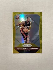 Josh Richardson 2015-16 Panini Prizm #317 Gold Prizms RC Rookie 2/10 Miami Heat