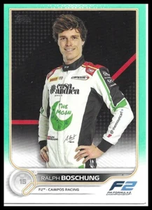 2022 Topps Formula 1 #90 Ralph Boschung Aqua #/199 - Picture 1 of 2
