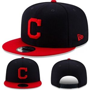 Chapeau New Era Cleveland Indians jeunesse MLB 2019 classique enfants 2 tons casquette