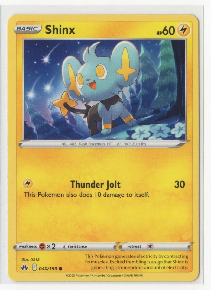 Pokemon Crown Zenith - 040/159 Shinx - Image 1 of 1