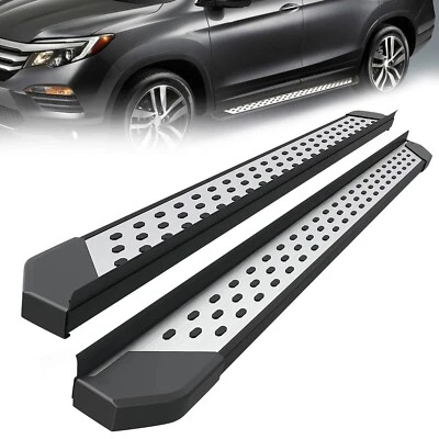 Para 2016 17 18 19 20 21 2022 Honda Pilot Estribos Barra Nerf Pasos laterales Foto 1 de 4