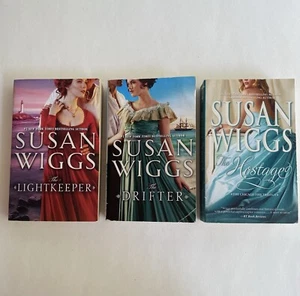 Susan Wiggs Lot 3 THE LIGHTKEEPER, THE DRIFTER, THE HOSTAGE - Picture 1 of 8