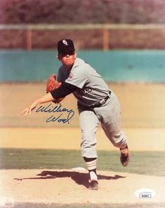 Wilbur Wood Signed 8x10 Chicago White Sox (JSA VV33871) - Picture 1 of 1