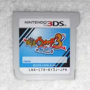 Nintendo 3DS Yo-Kai Watch 3 Sushi Role Playing LEVEL5 Yokai Cartridge Only Japan - Picture 1 of 1
