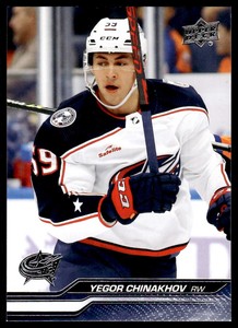 2023-24 Upper Deck Series 1 Yegor Chinakhov #54