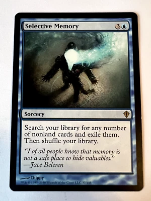 MTG Magic The Gathering Worldwake Selective Memory  Rare LP - Image 1 of 2