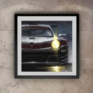 Porsche 911 (991) Carrera RSR | Super Cup | Le Mans | Wall Art | Poster | Print - Picture 1 of 4