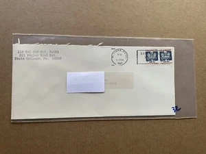 US 1985 Official Cover (32) +Franking #O129 Pair +26C Rate +Uncommon 13C Usage - Picture 1 of 3