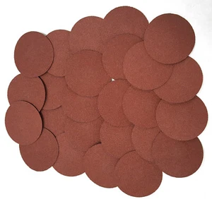3 inch Quick Change Roll On/Off 36 Grit Locking Aluminum Oxide Discs -50 Pack - Picture 1 of 6