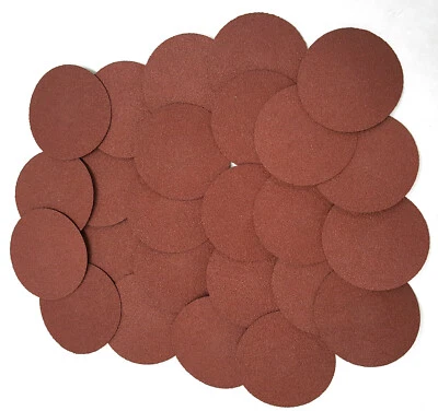 3 inch Quick Change Roll On/Off 36 Grit Locking Aluminum Oxide Discs -50 Pack - Image 1 of 4