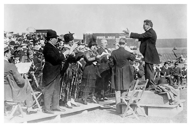 Opera Singers NYC Maria Gay Giovanni Zenatello And Others Silver Halide Photo - Image 1 of 1