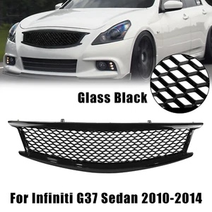 Parrilla de parachoques delantera pintada brillante estilo Skyline para Infiniti G37 sedán 2010-2014 - Imagen 1 de 20