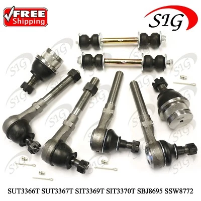 Kit de 8 piezas de barra estabilizadora de rótula delantera para Lincoln Navigator 1998-2002 4x4 Foto 1 de 4