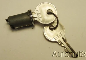 1930 1931 Ford handle lock cylinder new replacement with Basco keys - Bild 1 von 5