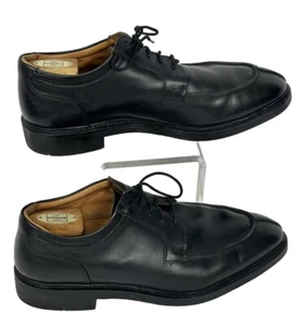Allen Edmonds "DENALI" Men's Leather Split-Toe Derby 11 3E Black USA - Picture 1 of 8