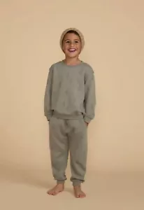 NWT RYLEE AND CRU Sweatshirt sweatpants set Cactus SZ10-12y BOY - Picture 1 of 5