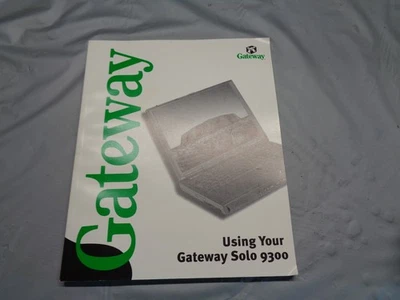 Gateway Solo 9300 8505981 User Manual - Image 1 of 3