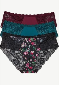 Joyspun Women's 3-pk Stretch Underwears size XXXL (22) - HIPSTER - Picture 1 of 7