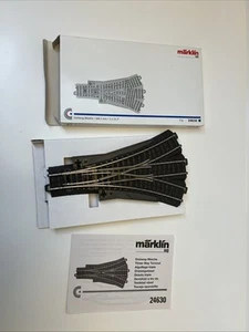 NEW Marklin 24630 C Track Three-Way Turnout Length 188.3 mm / 7-13/32" - Picture 1 of 4