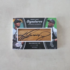 2008 UD Sweet Spot SIGNATURES Ken Griffey Jr Bat Barrell AUTO 31/230 - Picture 1 of 2