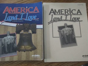 ABeka 8th grade America Land I Love set (3rd ed) (student/answer key/keys) - Imagen 1 de 6