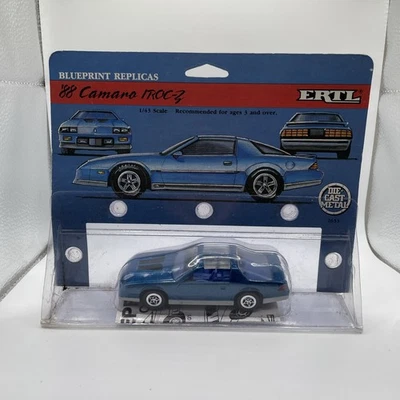 ERTL Blueprint Replicas ‘88 Camaro IROC-Z 1:43 Scale DieCast Metal NIB - Image 1 of 4
