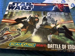 Star Wars Scalextrix Battle of Endor Maßstab 1:32 Slotcar Race Ready Set NEU - Bild 1 von 3